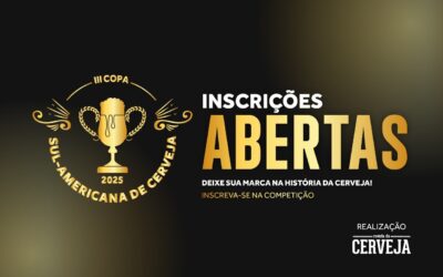Inscrições abertas para a III Copa Sul-Americana de Cervejas